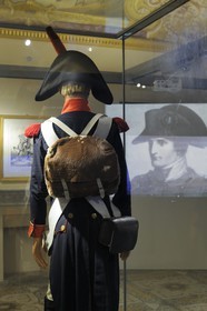 Italy, Piedmont, Marengo Museum, the Battle of Marengo was fought on 14 June 1800 between the victory French forces under Napoleon Bonaparte and Austrian forces near the city of Alessandria 70km north of Genoa