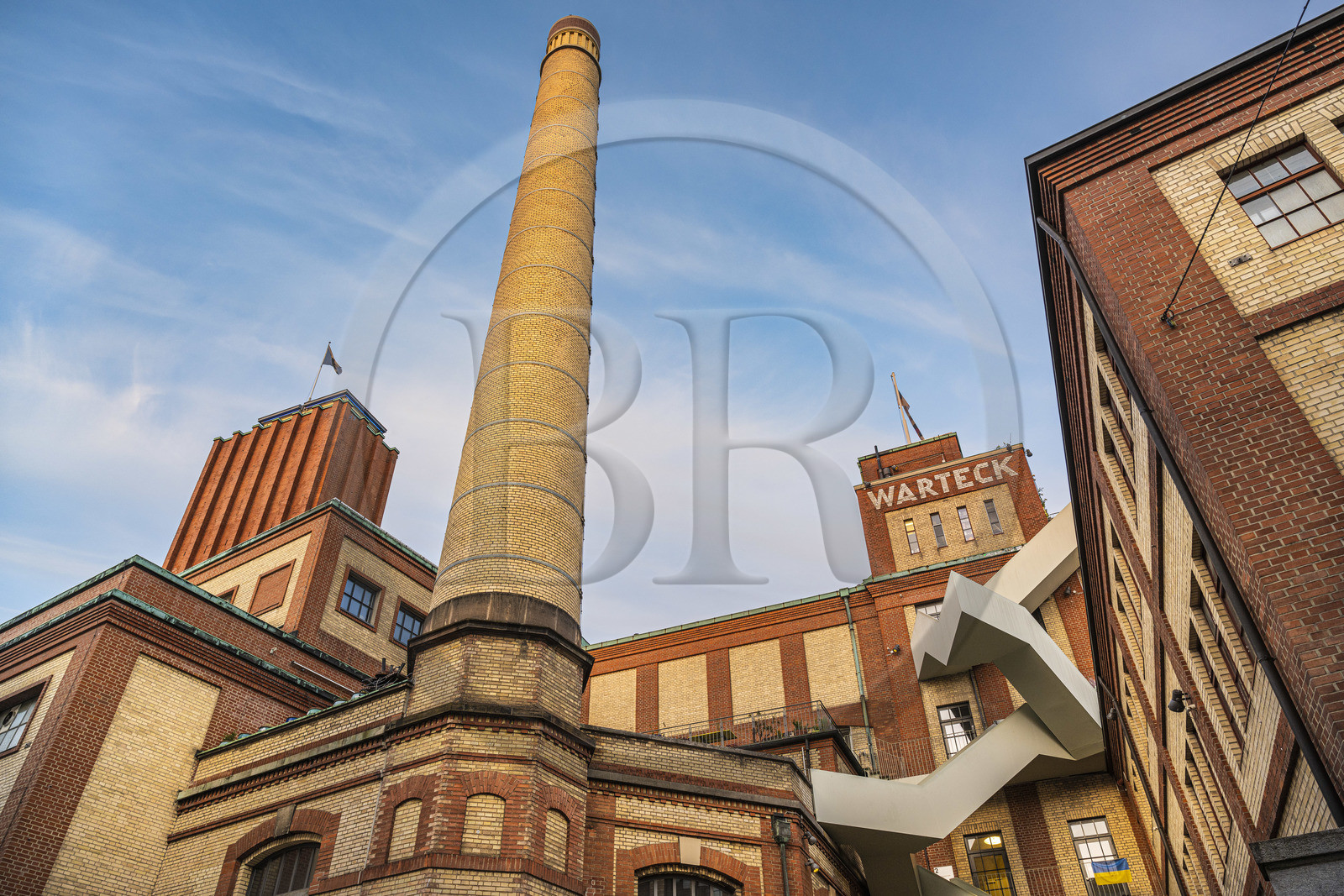 Switzerland, Basel, the site of the former Werkraum Warteck brewery which houses start-up companies, cultural venues and restaurants