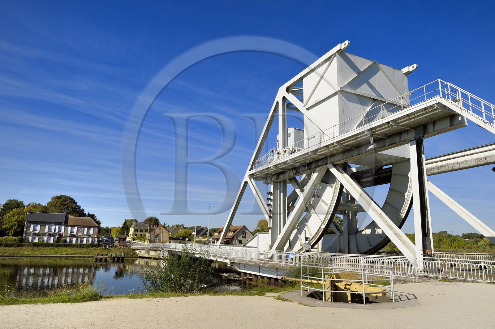 France, Calvados (14), pont de Ranville-Bénouville, Pegasus Bridge (seconde guerre mondiale)