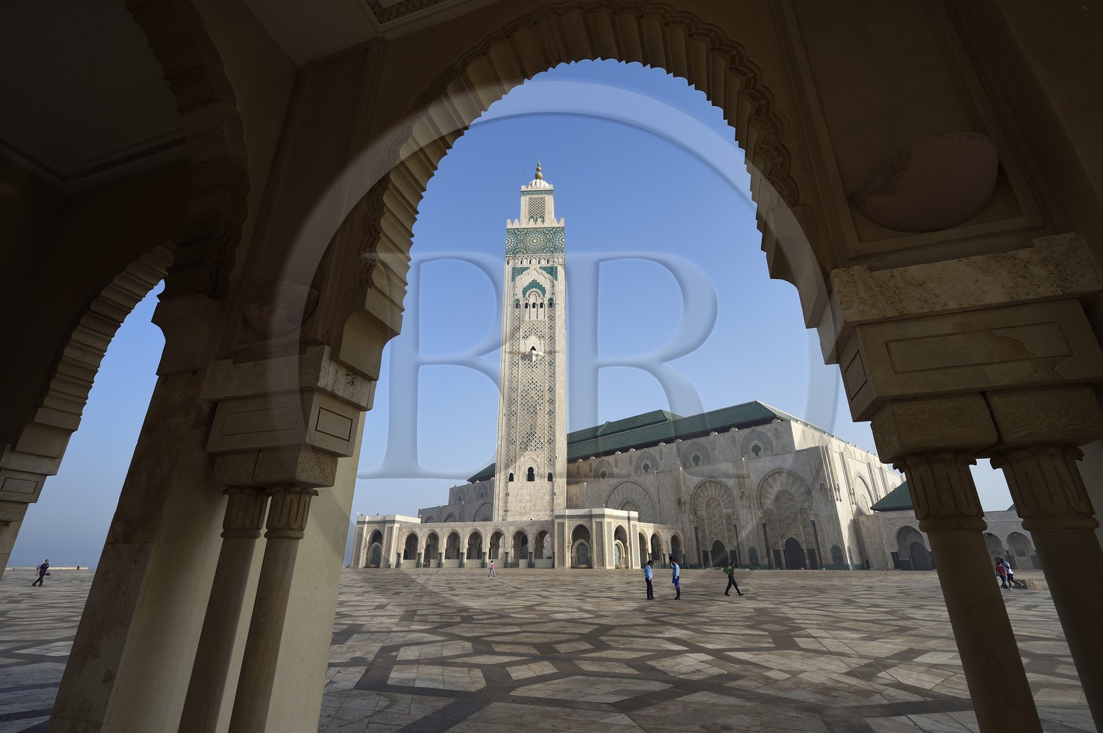 Maroc, Casablanca, Grande Mosquée Hassan II