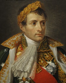 Italy, Lombardy, Milan, Museum of the Risorgimento (Museo del Risorgimento), Napoleon Emperor and King of Italy by the painter Andrea Appiani