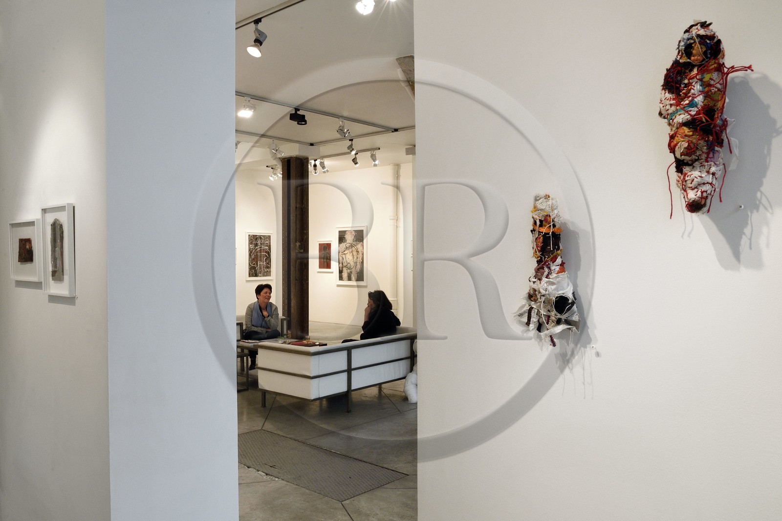 France, Paris, Galerie Christian Berst, international art brut gallery, exhibition of the artist Michel Nedjar