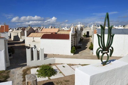 France, Corse du Sud, Bonifacio, Upper Town, marine cemetery of San Franze, square of the Foreign Legion