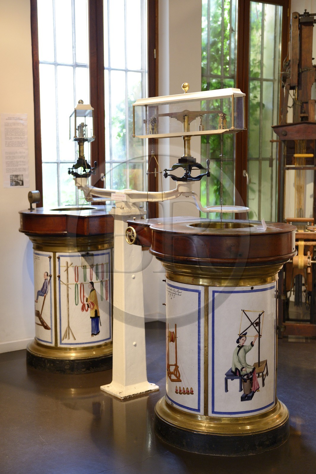 France, Rhone, Lyon, La Croix Rousse District,  la Maison des Canuts, conditioning Scales-drying ovens called Talabot