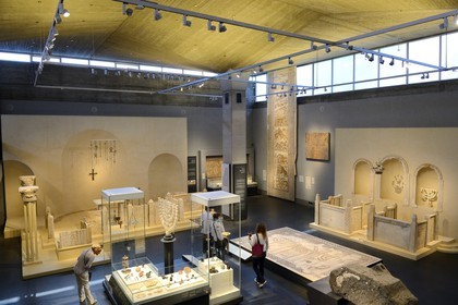 Israel, Jerusalem, Guivat Ram quarter, Israel Museum, department of archeology, room 6 called The Holy Land