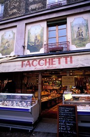 France, Paris, Italian caterer Facchetti, Mouffetard Street (5th district)