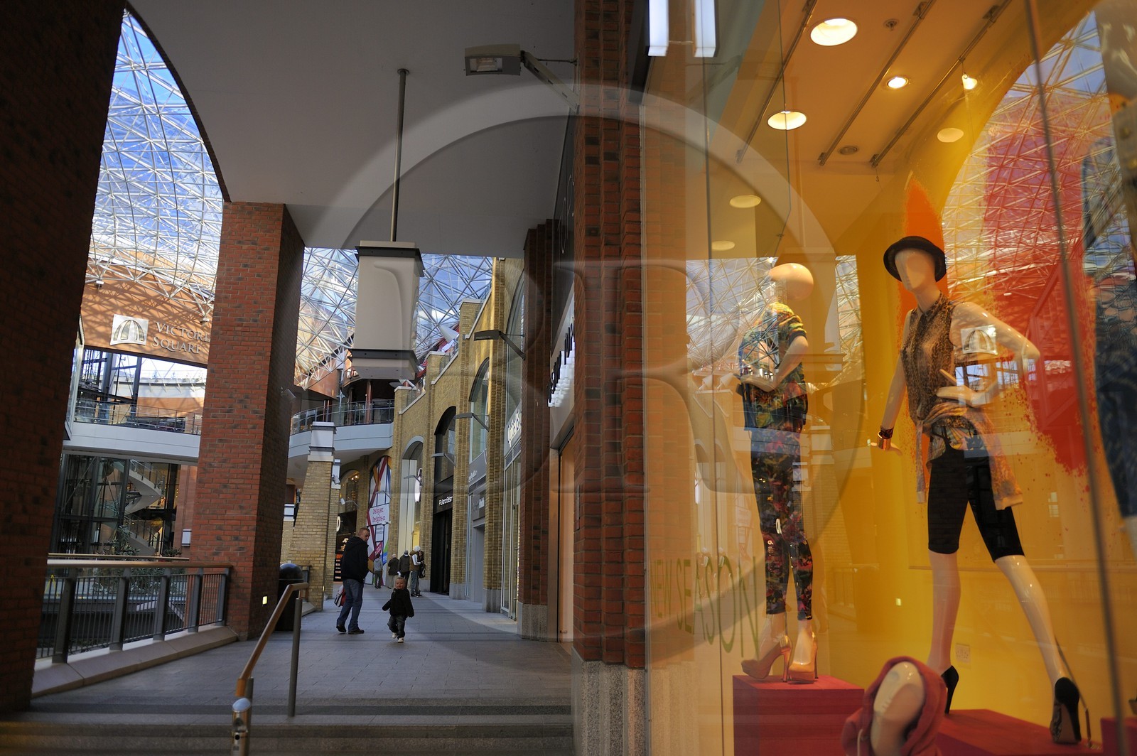 Royaume-Uni, Irlande du Nord, Belfast, centre commercial de Victoria Square