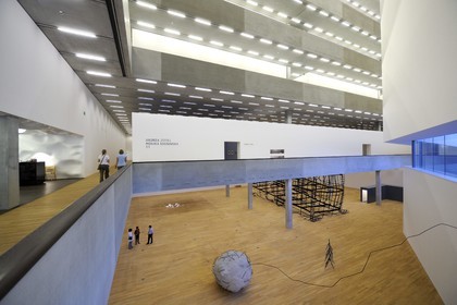 Suisse, Bâle, espace d'Art Schaulager des architectes Herzog et de Meuron