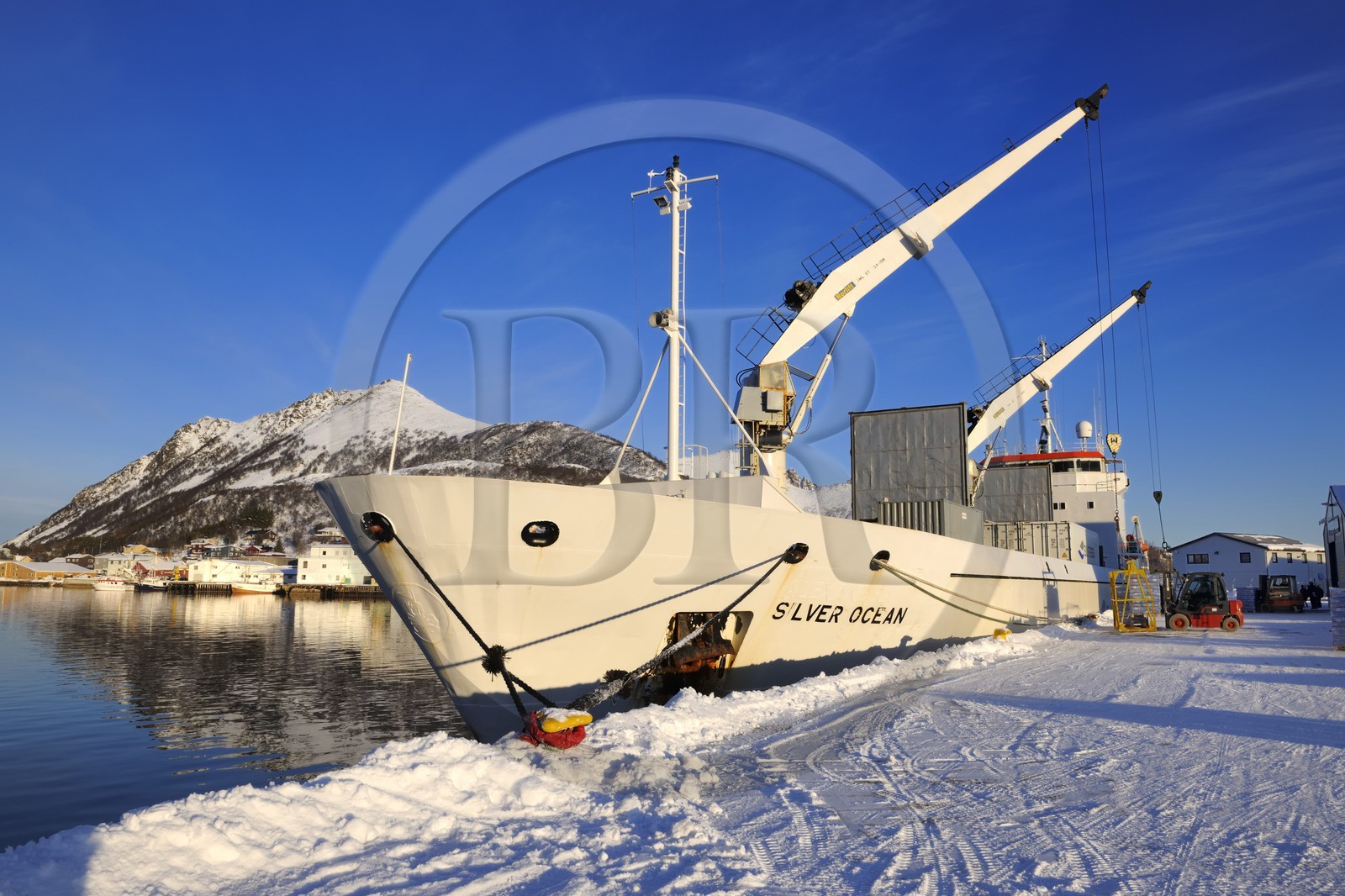 Norway, Nordland County, Vesteralen Islands, Myre harbour