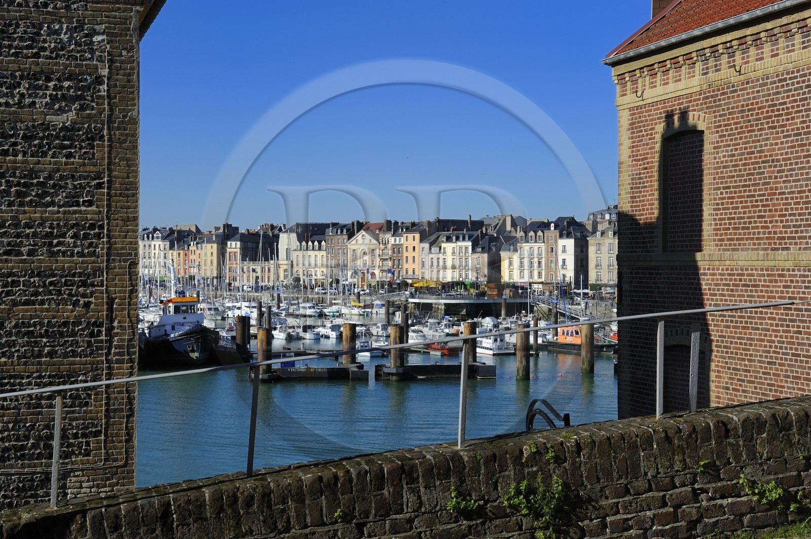 France, Seine-Maritime, Dieppe, district of the Pollet, Petit Port steet  in the former fishermen district