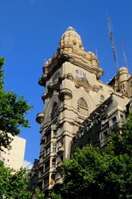 Argentine, Buenos Aires, quartier de Monserrat, le Palacio Barolo sur Avenida de Mayo