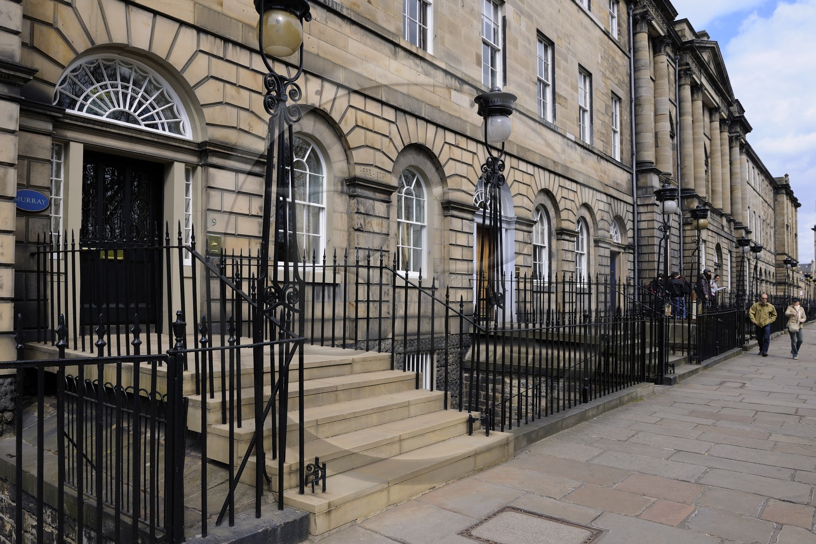 Royaume-Uni, Ecosse, Edimbourg, New Town, le quartier georgien, le Georgian House sur Charlotte square