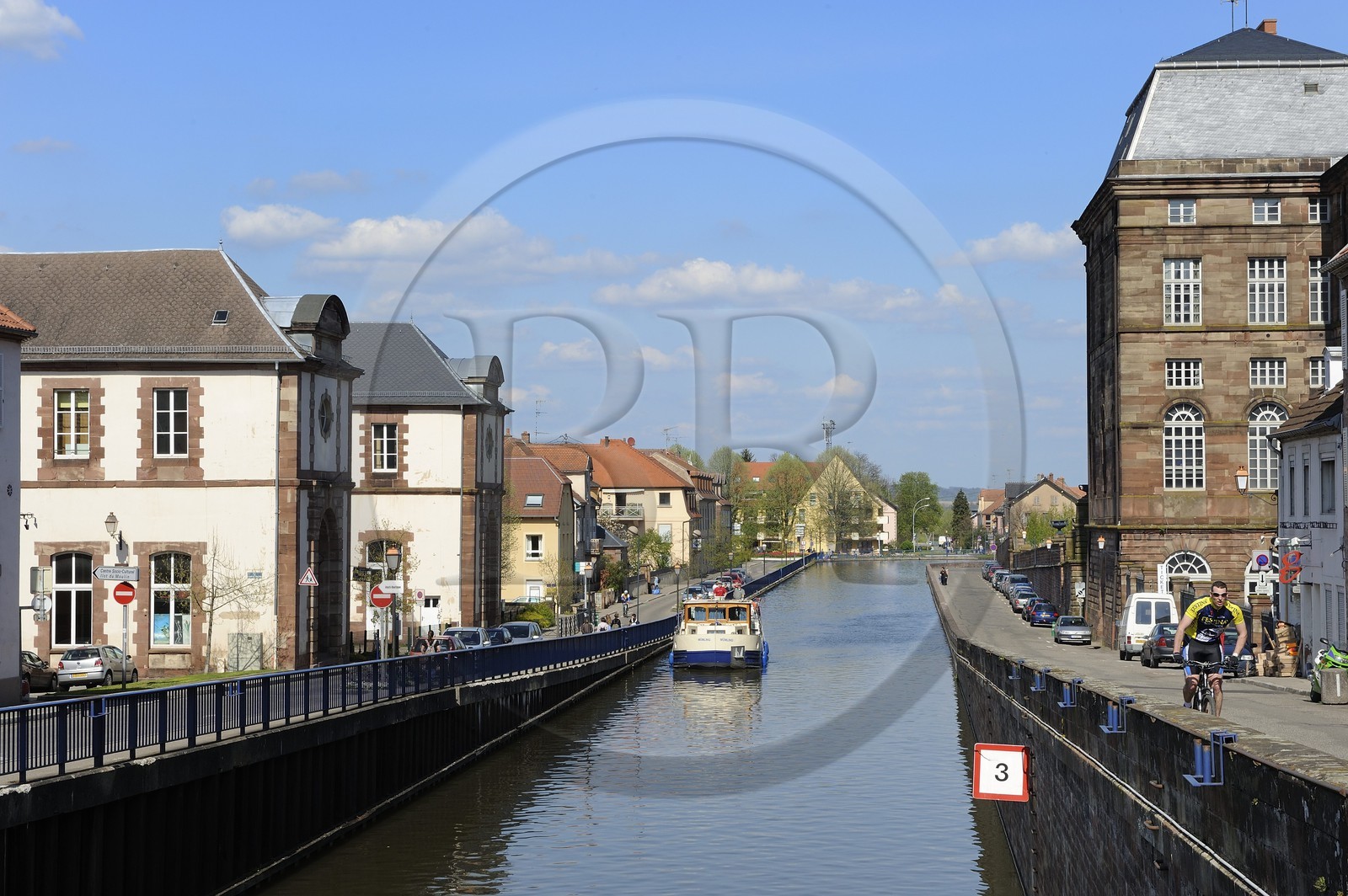 France, Bas Rhin (67), Saverne, canal de la Marne au Rhin