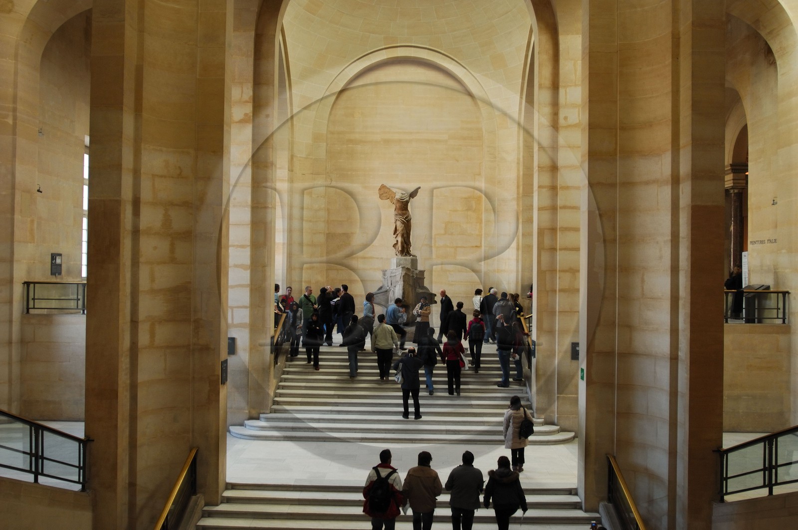 France, Paris (75), le Louvre, la Victoire de Samothrace