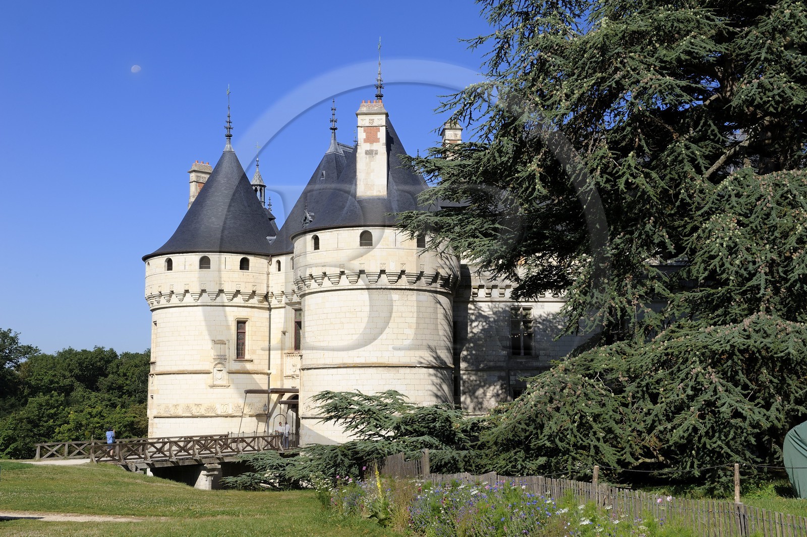 France, Loir-et-Cher (41), Vallée de la Loire classée Patrimoine Mondial de l'UNESCO, château de Chaumont-sur-Loire