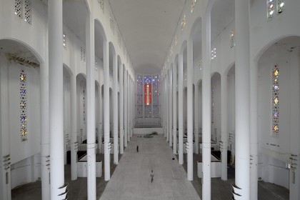 Morocco, Casablanca, Sacré-Coeur church, architect Paul Tournon (built between 1930 and 1953)