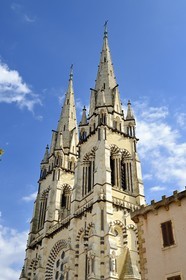 France, Allier (03), ancienne province du Bourbonnais, Moulins, cathédrale Notre-Dame-de-l'Annonciation