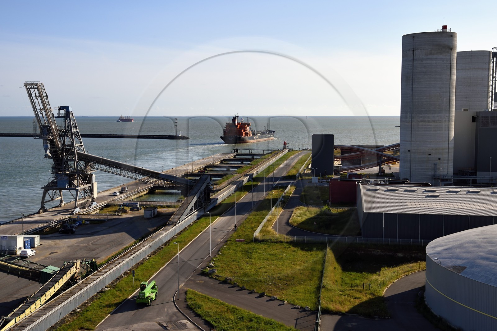 France, Charente-Maritime (17), La Rochelle, le Port Atlantique La Rochelle, port de commerce, quais dépendant de la société Sica Atlantique
