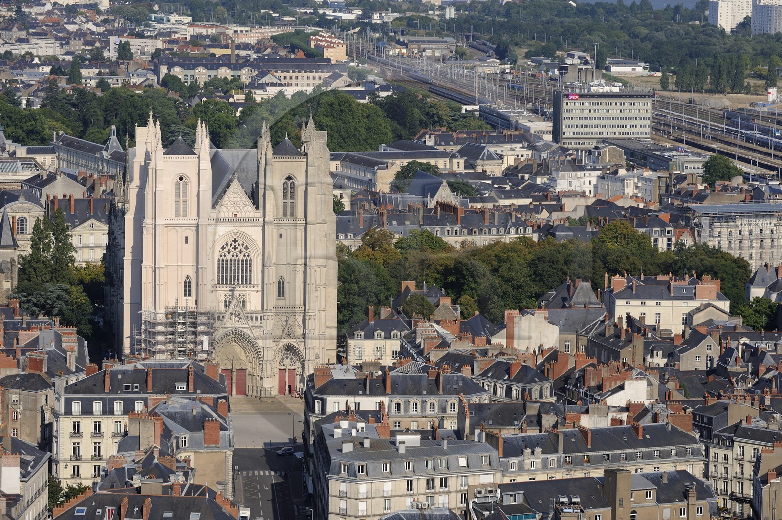 France, Loire-Atlantique (44), Nantes, la cathédrale Saint-Pierre et Saint-Paul