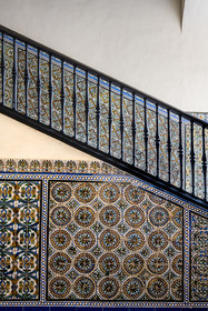 Espagne, Andalousie, Séville, Alcazar de Séville (Reales Alcazares de Sevilla), classé Patrimoine Mondial de l'UNESCO, Palais mudéjar ou de Pierre Ier