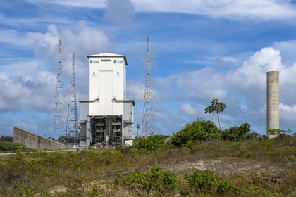 France, Guyane, Kourou, Centre Spatial Guyanais (CSG), zone de lancement d'Ariane 6