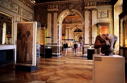 France, Paris (75), musée du Louvre, galerie égyptienne