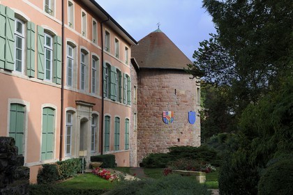 France, Vosges, Epinal, the Chapter Tower in the ancient wall