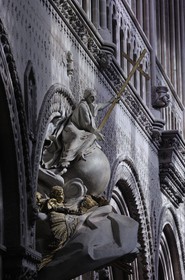 France, Calvados, Bayeux, Notre Dame cathedral