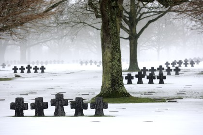 France, Calvados, La Cambe, German military cemetery of the second world war