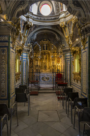 Espagne, Andalousie, Séville, quartier d'Alfalfa, Chapelle des Abandonnés (Capilla de los Desamparados) dans la calle Cordoba