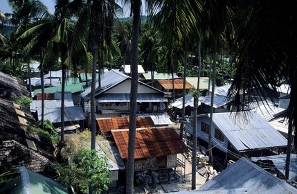 Thailand, Ko Pee Pee, Pee Pee Don island, Ton Sai Bay village