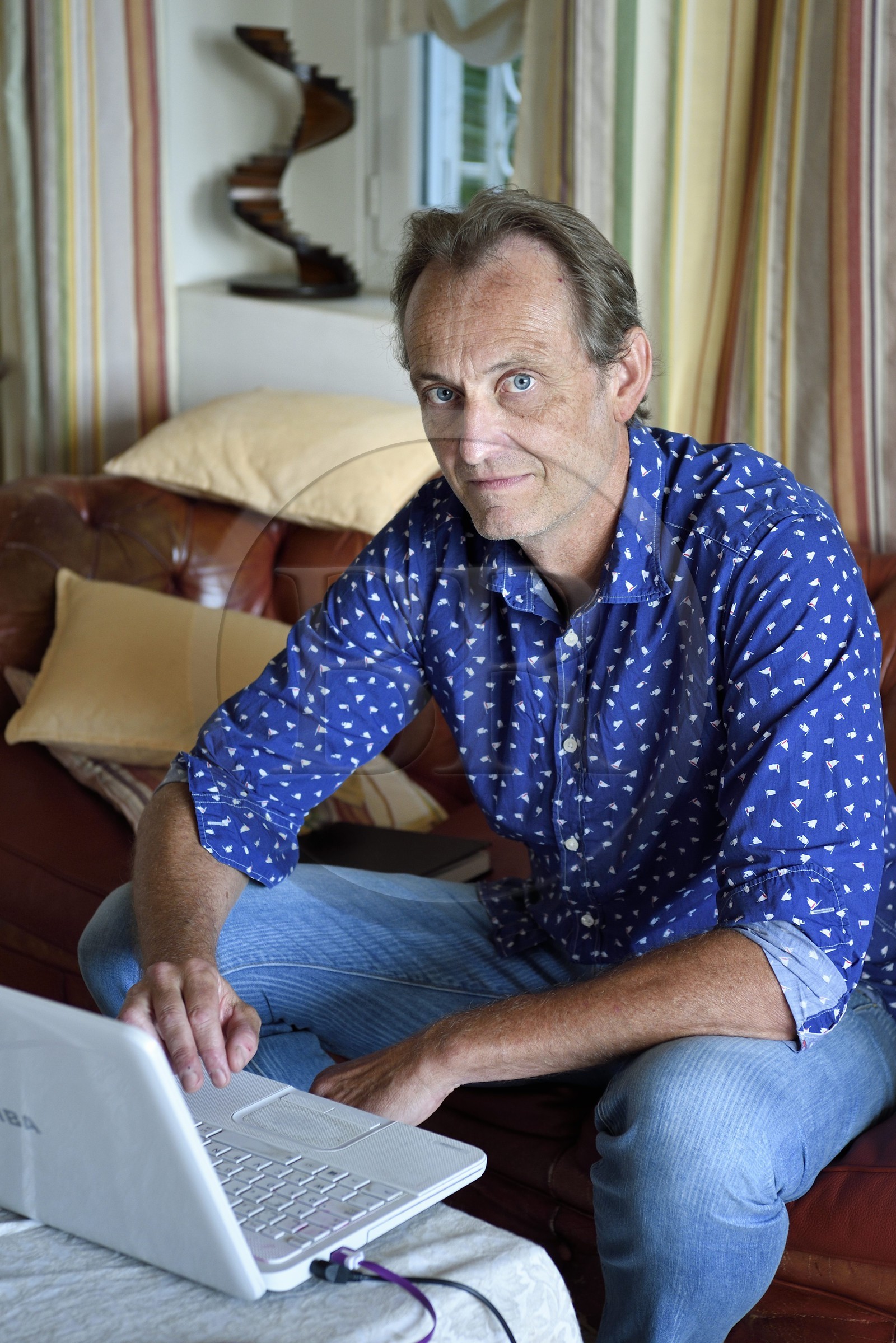 France, Var, Toulon, the writer Remi Kerfridin