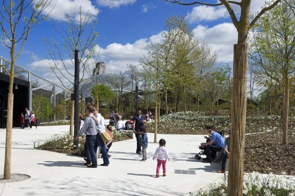 France, Paris (75), Le Parc zoologique de Paris (Zoo de Vincennes), l'entrée principale