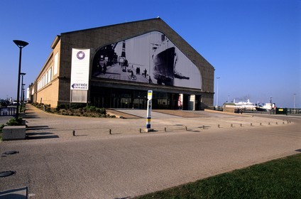 France, Manche, Cotentin, Cherbourg, museum Cite de la Mer (city of the sea), historic site where the transatlantic liners departed