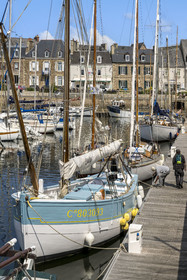 France, Cotes d'Armor, Paimpol, fishing harbour