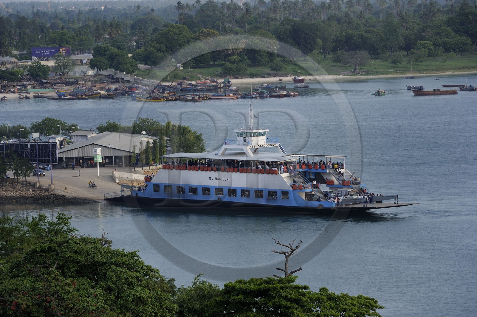 Tanzanie, Dar es-Salaamk, ferry de Kivukoni à Kigamboni
