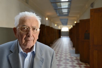 France, Rhône (69), Lyon, Mémorial Prison de Montluc, Claude Bloch fut arreté et incarcéré dans la Baraque aux juifs à l'age de 15 ans parce que juif  avant d'être déporté à Auschwitz