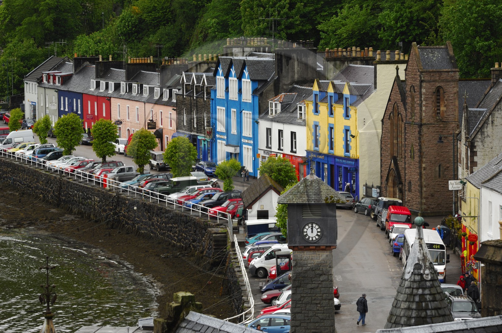 Royaume-Uni, Ecosse, Highland, Hébrides intérieures, Ile de Mull, port de Tobermory