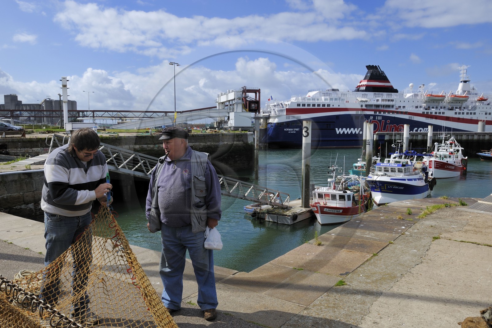 France, Seine-Maritime (76), Le Havre, port de pêche