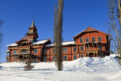 Norvège, Oslo, quartier de Holmenkollen, Hotel Scandic Holmenkollen Park