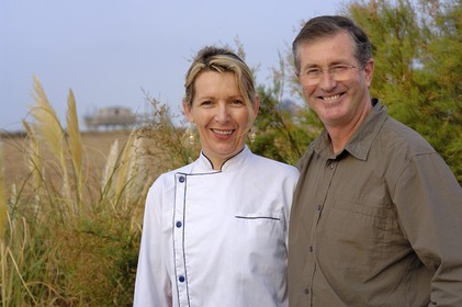 France, Charente-Maritime (17), Ile Madame, la ferme-auberge aquacole de Elisabeth et Jean-Pierre Mineau