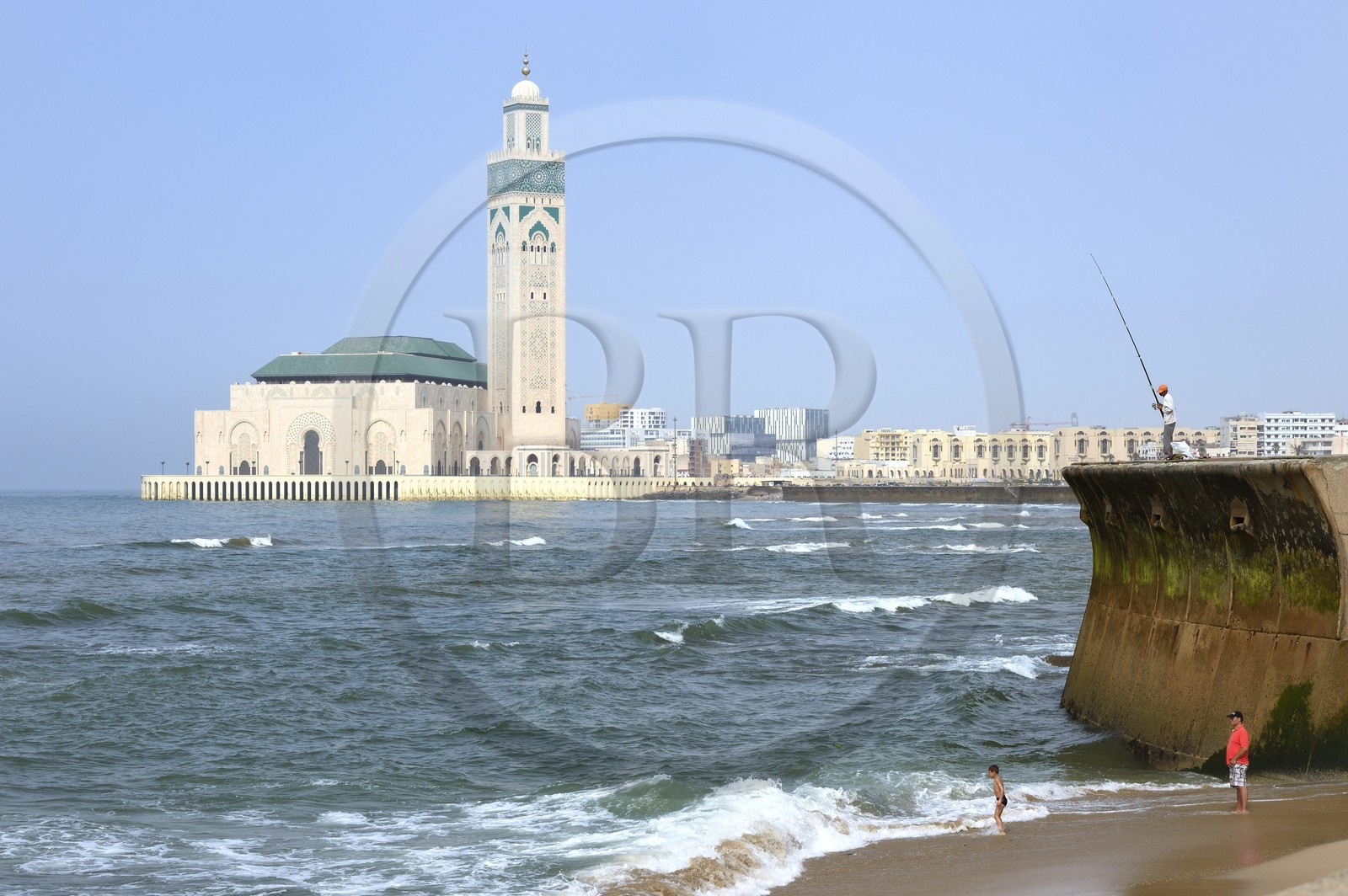 Morocco, Casablanca, Grand Hassan II Mosque