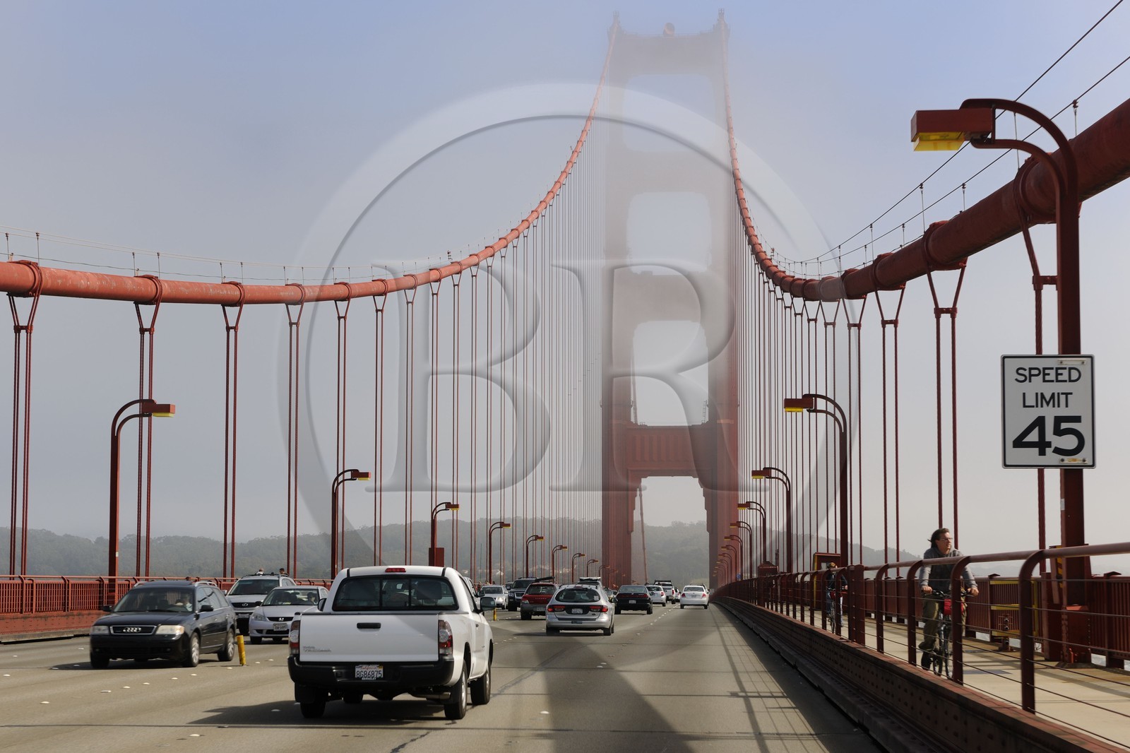Etats-Unis, Californie, San Francisco, le pont du Golden Gate Bridge