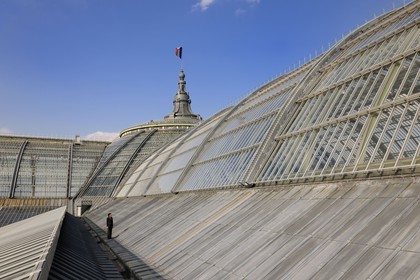 France, Paris, Grand Palais, the glass-roof