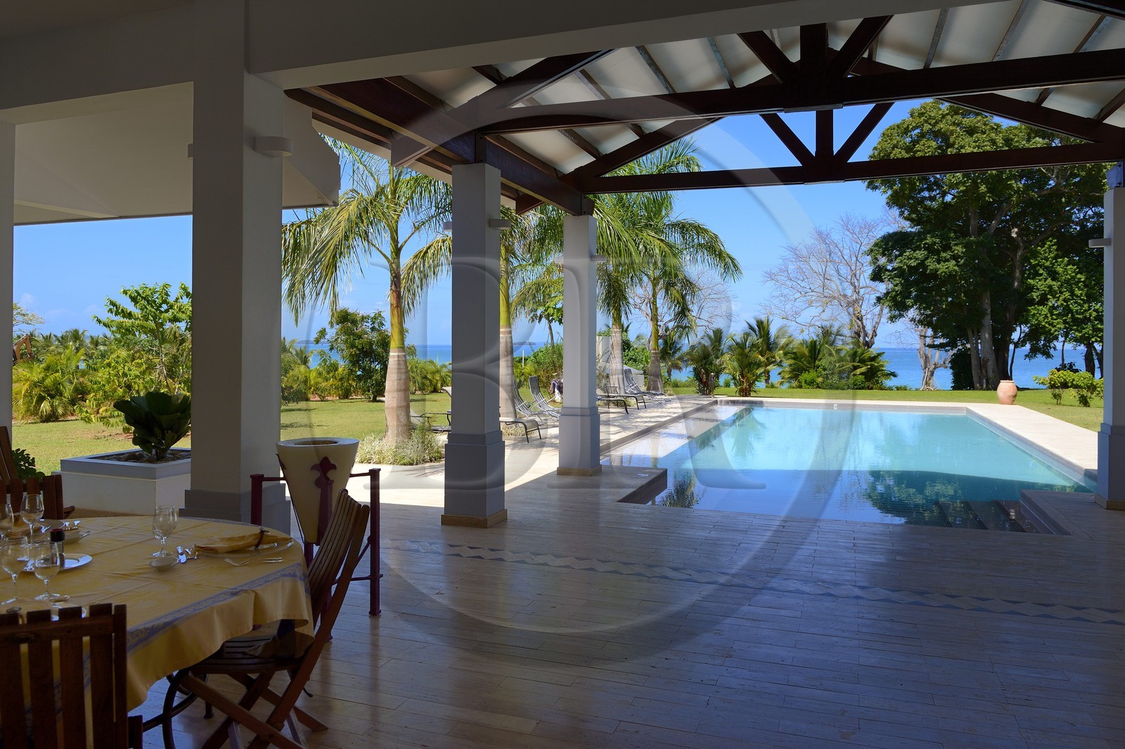 Panama, archipel des Perles, Isla Viveros, les chambres d'hôtes de luxe de Las Perlas Residence
