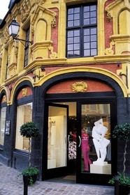 France, Nord (59), Lille, la place de Bettignies, la maison de gilles de la Boë