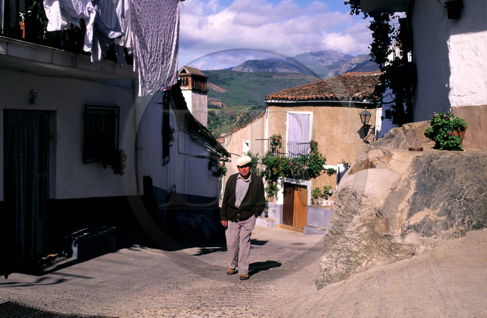 Espagne, Estrémadure, Guadalupe Ruelles de la ville