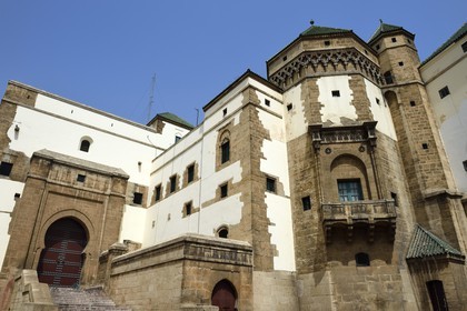 Morocco, Casablanca, Habous district, Mahkma built between 1941 and 1952 by architect Auguste Cadet