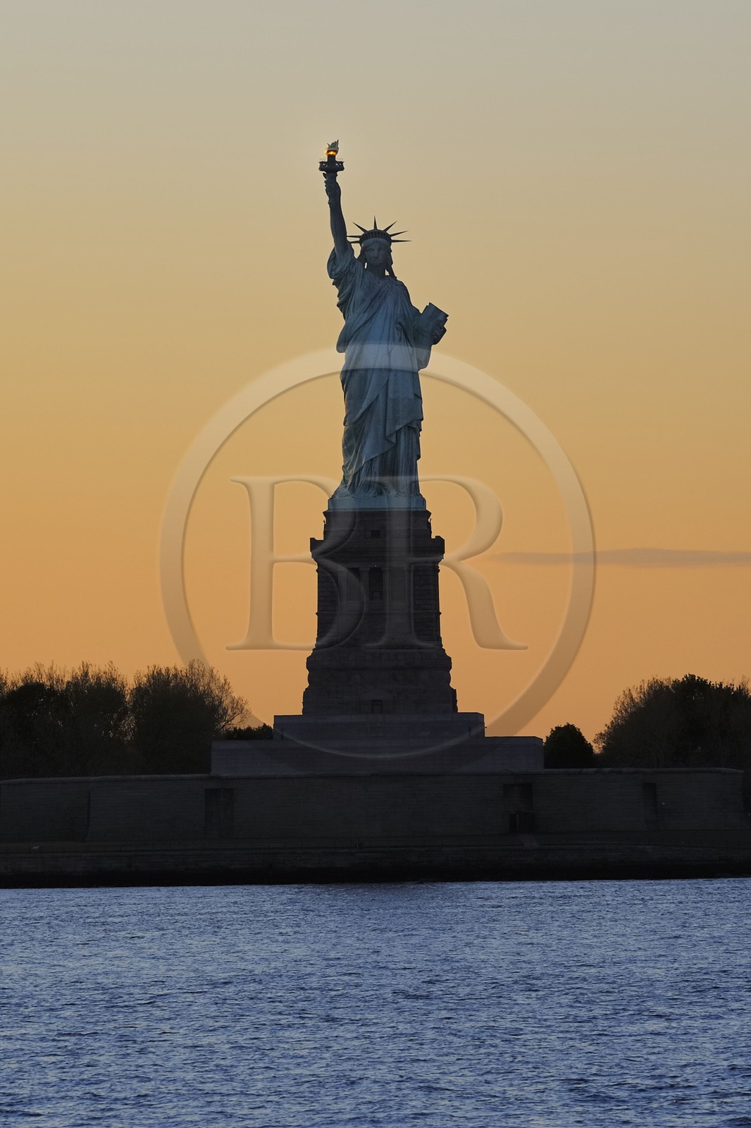 Etats-Unis, New York, Manhattan, statue de la Libertée, classée Patrinoine Mondial de l'UNESCO