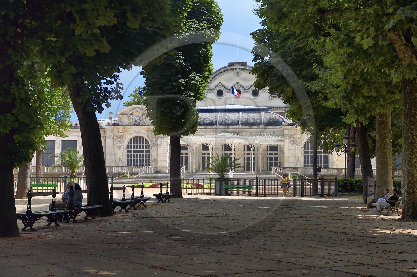 France, Allier (03), Vichy, Palais des Congrès et Opéra dans le parc des Sources